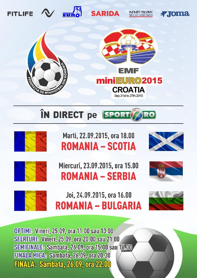Romania la miniEURO 2015